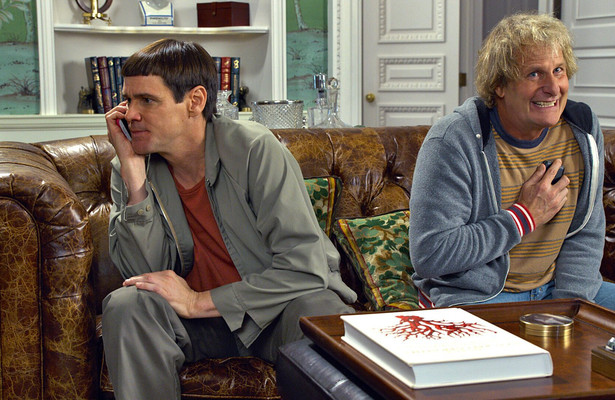 Jim Carrey en Jeff Daniels in Dumb and Dumber To
