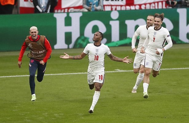 Raheem Sterling, Jack Grealish, Phil Foden