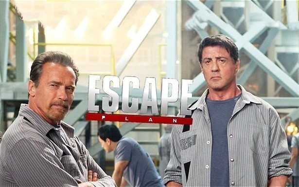 Sylvester Stallone ontsnapt uit de bak