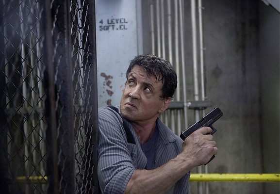 Sylvester Stallone ontsnapt uit de bak