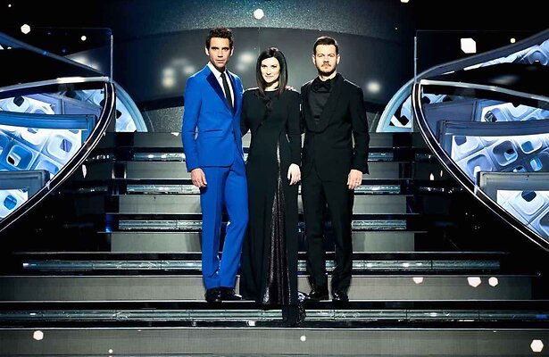 Mika, Laura Pausini en Alessandro Cattelan