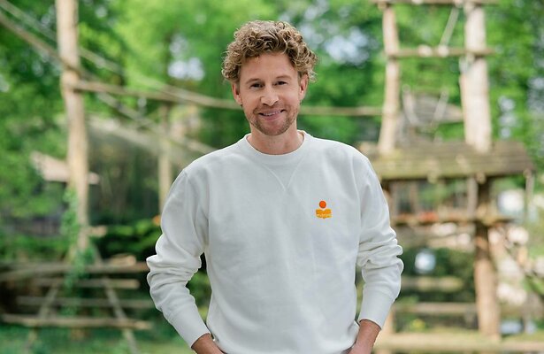 Ewout Genemans op reis voor nieuwe serie.