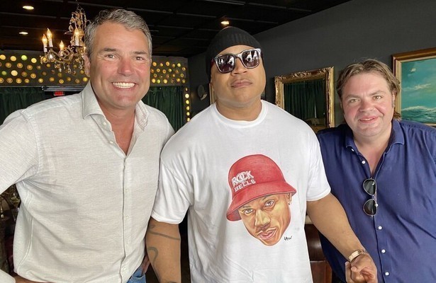 Reinout Oerlemans, LL Cool J en Frank Evenblij