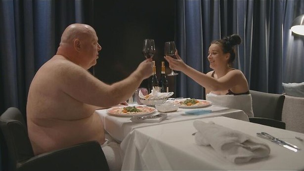 Sneeuwstorm op het park