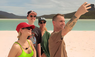 Familie Pfaff-Gooris op reis door Australië