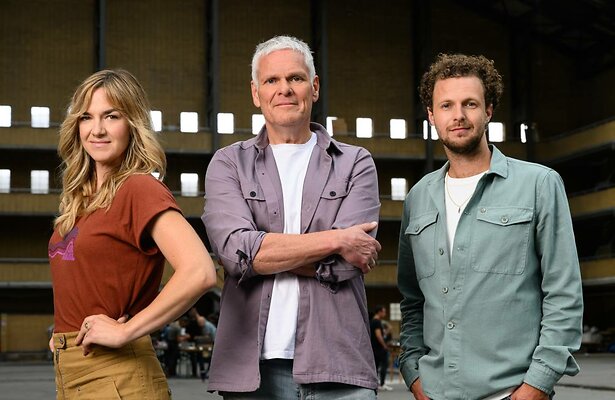 Marijn Frank, Joep van Deudekom en Tim Senders voor Factcheckers