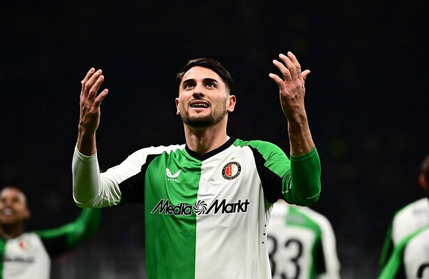 Julian Carranza voor Feyenoord