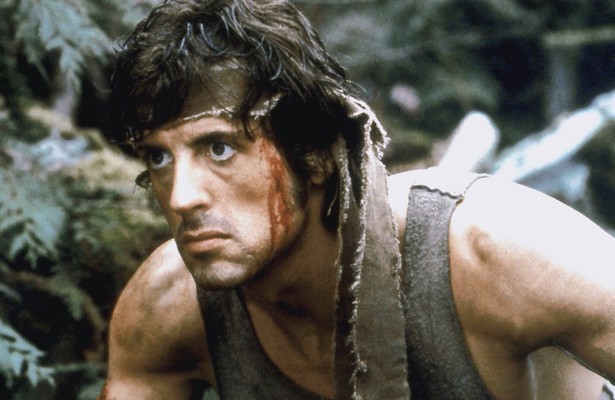 Sylvester Stallone als John Rambo in First Blood