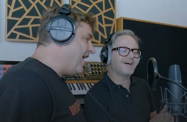 Guus Meeuwis en Frank Lammers