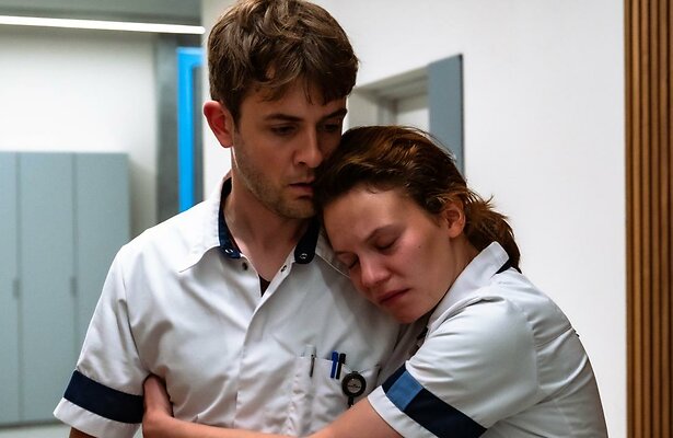 Frieda Barhard met Daniel Cornelissen in Dag & Nacht