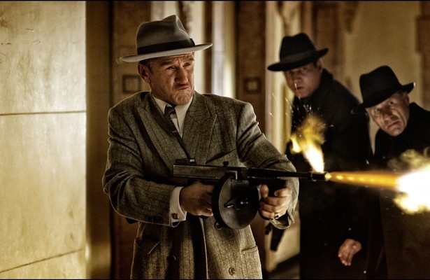 Sean Penn als Mickey in Gangster Squad