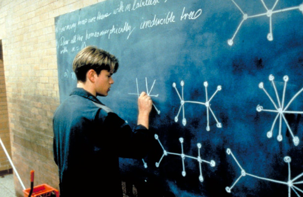 Matt Damon in Good Will Hunting