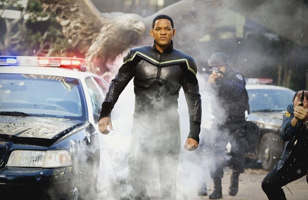 Will Smith in Hancock