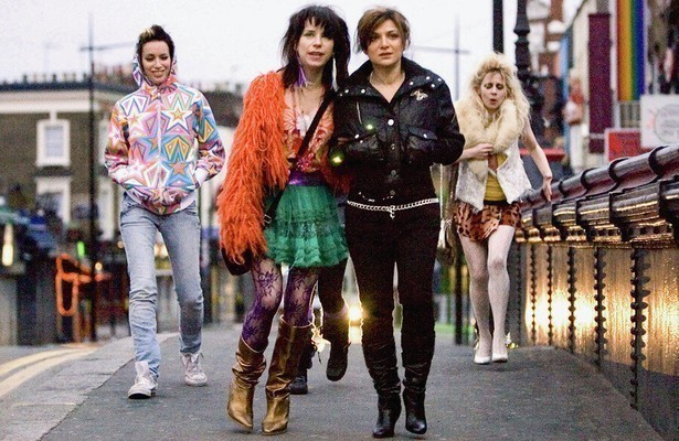 Kate O'Flynn, Sally Hawkins, Alexis Zegerman en Andrea Riseborough 