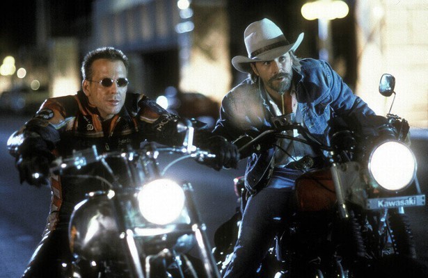 Mickey Rourke en Don Johnson weten van wanten