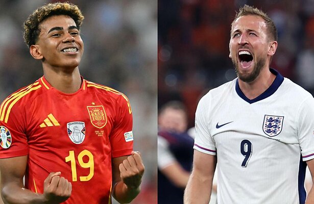 Lamine Yamal en Harry Kane