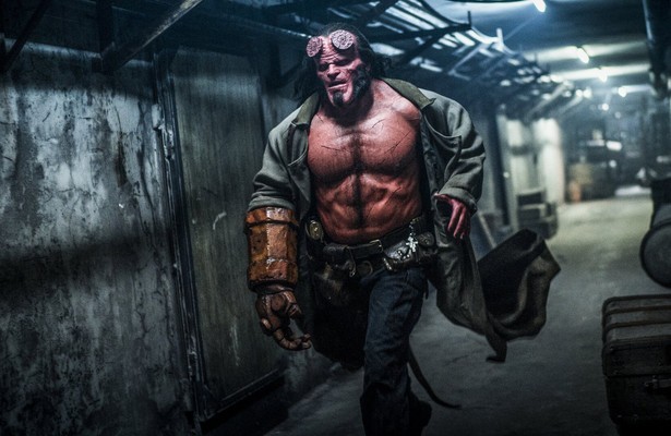 David Harbour in Hellboy