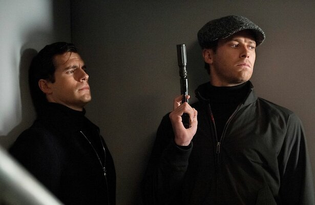 Henry Cavill en Arnie Hammer in The Man from U.N.C.L.E