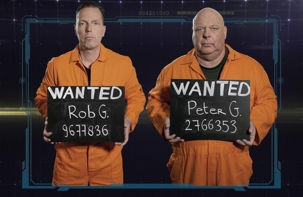 Rob Geus en Peter Gillis