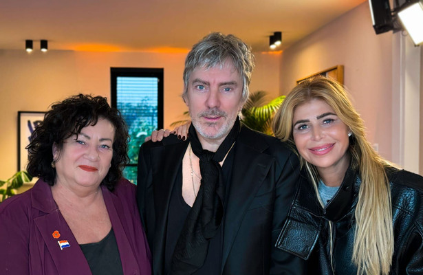 Caroline van der Plas, Ruud de Wild en Estelle Cruijff