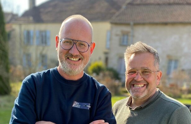 Rick en Alex vertrokken naar Frankrijk.