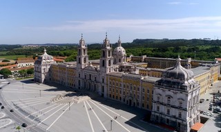 Im Flug über Portugal