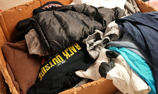 Inside airport lost & found