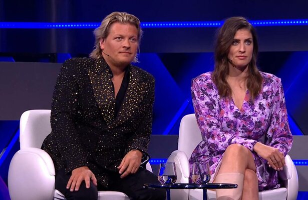 Thomas Berge en Marieke Elsinga in I Can See Your Voice