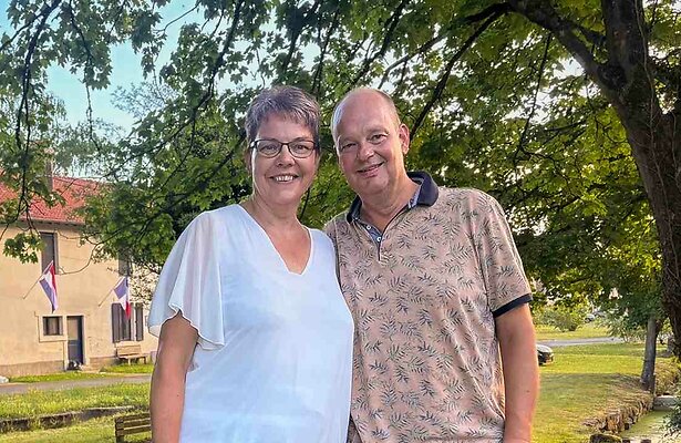 Marcel en Joëlle in Ik Vertrek