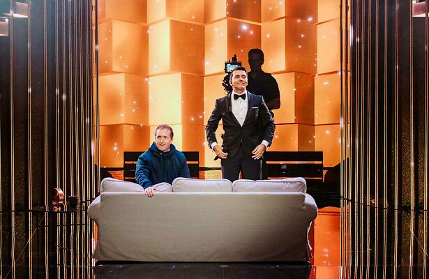 Jan Smit en Peter Pannekoek op Gouden Televizier-Ring Gala 2023