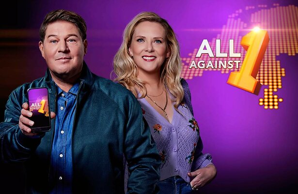 Martijn Krabbé en Jelka van Houten voor All Against 1
