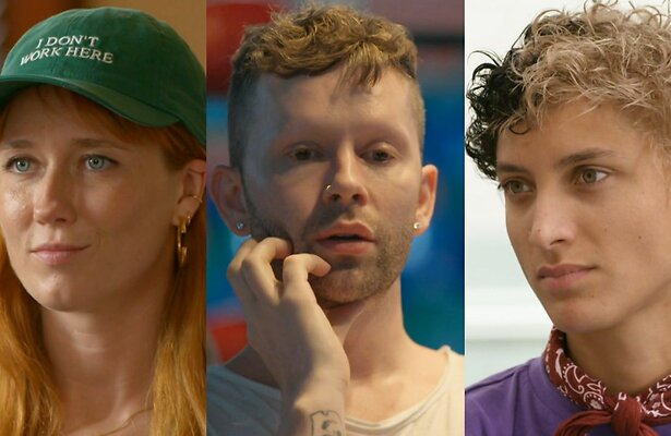 Jip van den Toorn, Justin Mooijer en Babs Schutte in WIDM