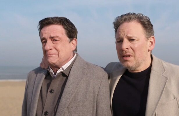 Johnny Kraaijkamp en Cas Jansen