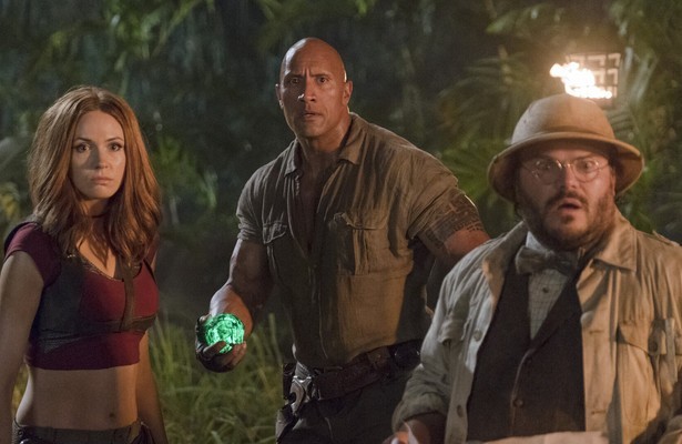 Dwayne Johnson in Jumanji: Welcome to the Jungle