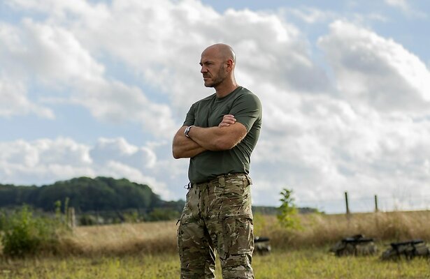 Ray Klaassens tijdens Kamp Van Koningsbrugge
