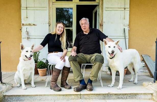 Kasteelvrouwe Emmy en man Rutger