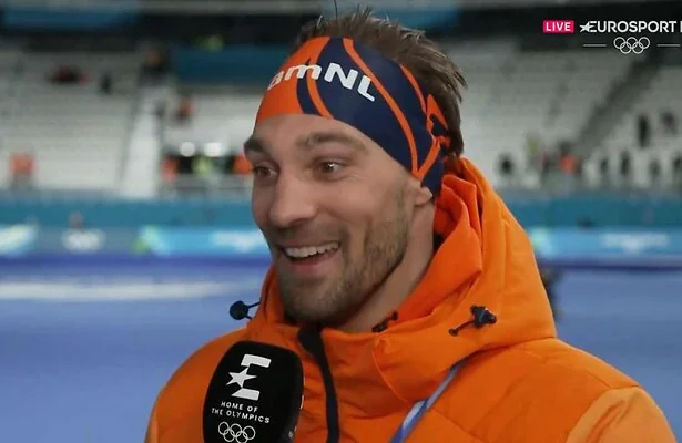 Kjeld Nuis na de 1.500 meter