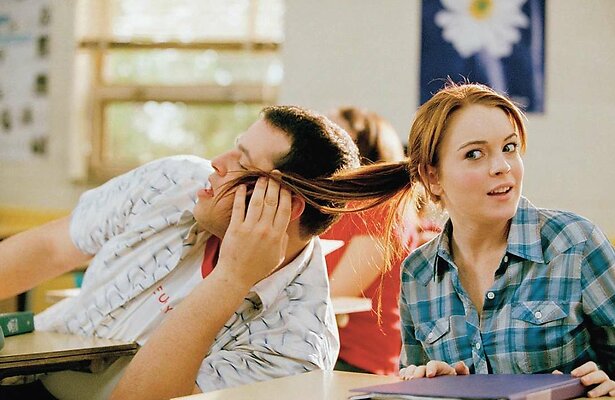 Lindsay Lohan in Mean Girls