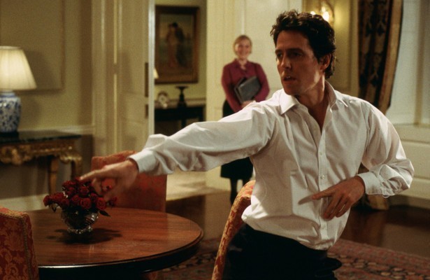 Hugh Grant in Love Actually
