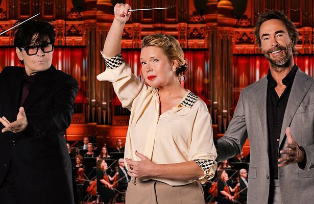 Frédérique Spigt, Tjitske Reidinga en Chris Zegers voor Maestro