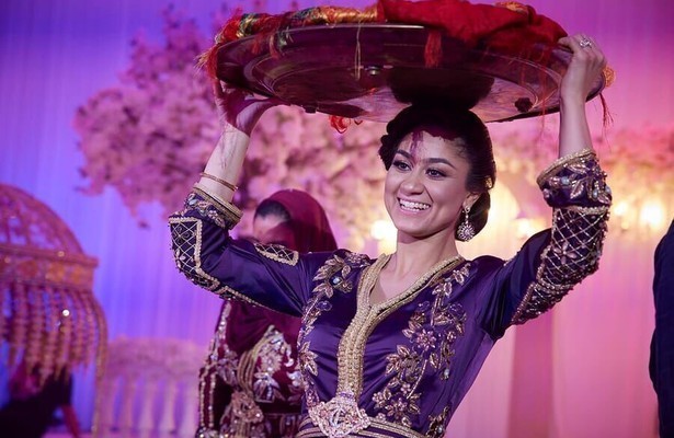 Soumaya Ahouaoui in Marokkaanse Bruiloft