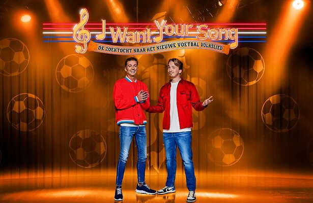 Mart Hoogkamer en Snelle voor I Want Your Song
