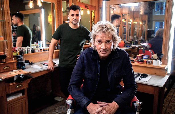 Eus met opa Matthijs