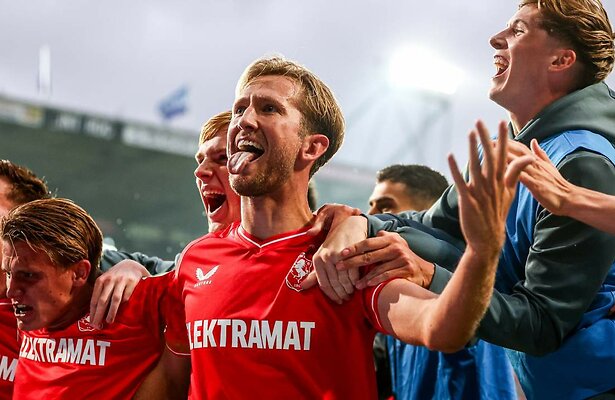 Michel Vlap voor FC Twente