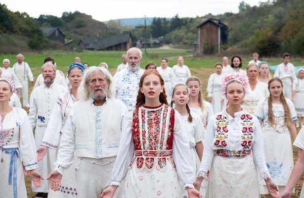 Mats Blomgren, Lars Väringer, Anna Åström en Isabelle Grill in Midsommar