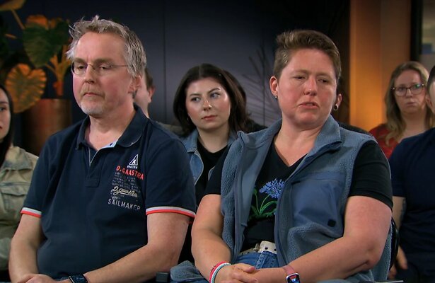 Mariëlle en Michiel in Mr. Frank Visser Doet Uitspraak