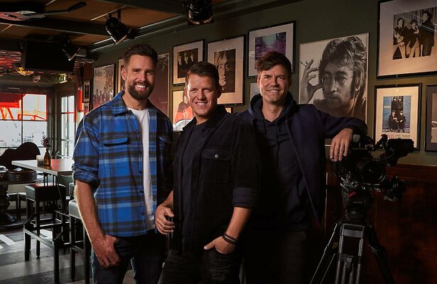 Nick Schilder, Kees Tol en Simon Keizer.