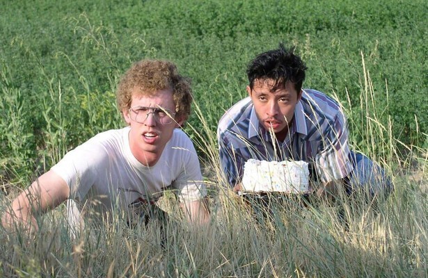 Jon Heder en Efren Ramirez in Napoleon Dynamite