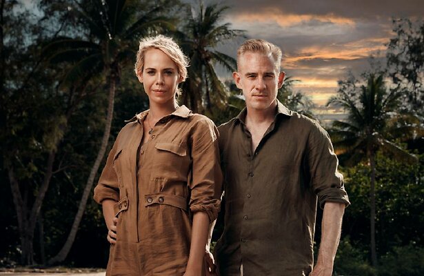 Nicolette Kluijver en Art Rooijakkers voor Expeditie Robinson
