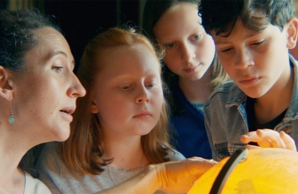 Harriet en enkele van de kleinkinderen Impey